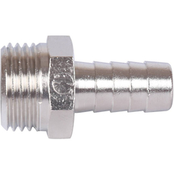 Штуцер НР никелированный 1/2"x12 STOUT