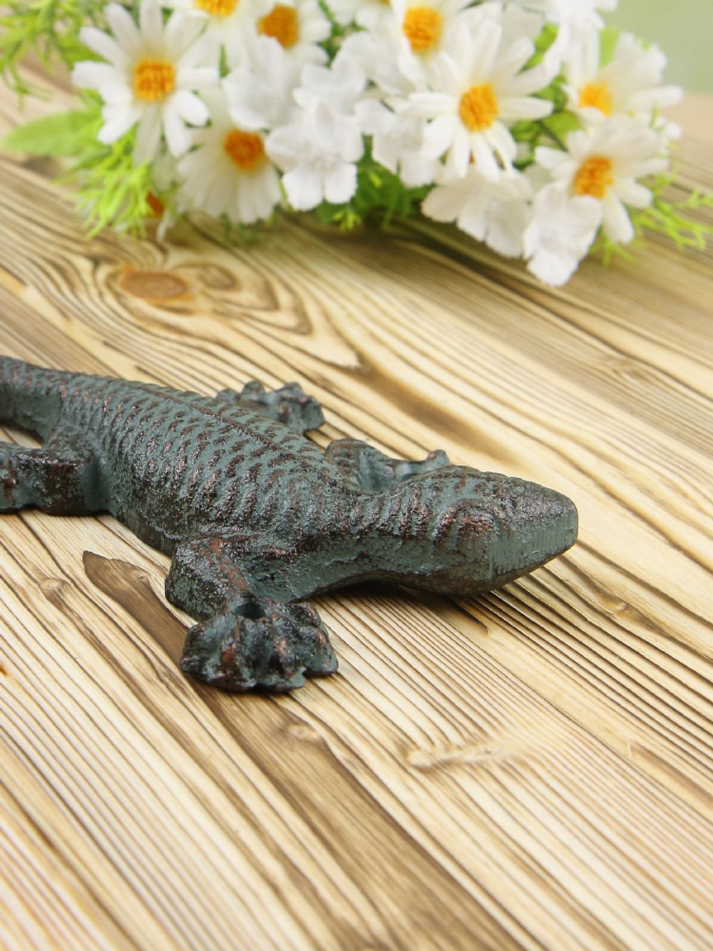 Iron Garden Крючок настенный "Ящерица"