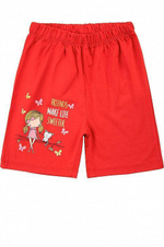 Шорты д/дев кулир р.110 красн (Bonito) BK101SHd
