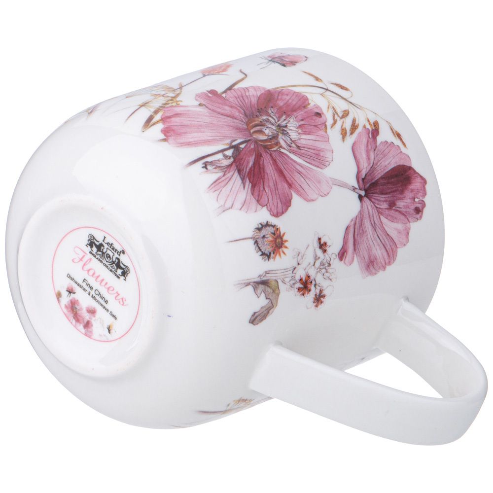 КРУЖКА LEFARD "FLOWERS" 440 МЛ (МАЛ.УП.=4ШТ./КОР=24ШТ.)