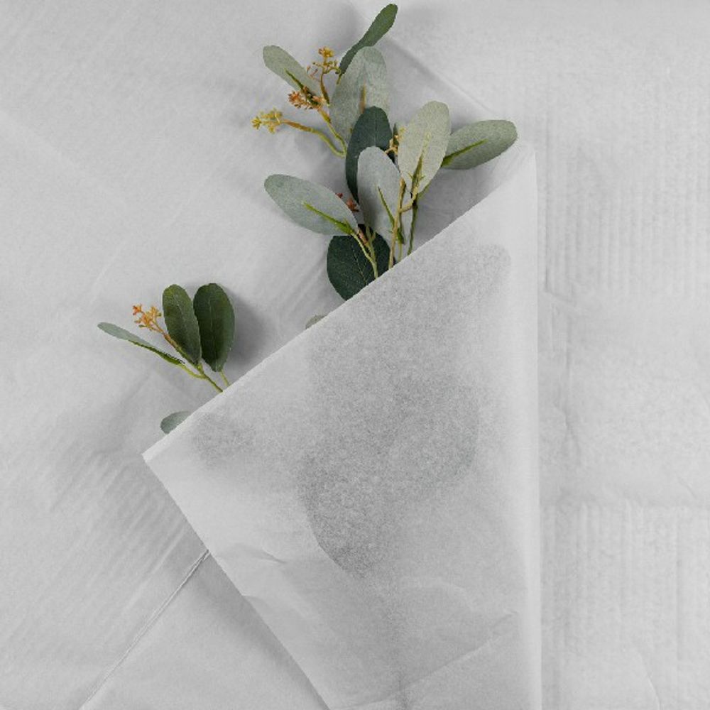 Бумага тишью "Нежность" 50*70см Серая (40л)