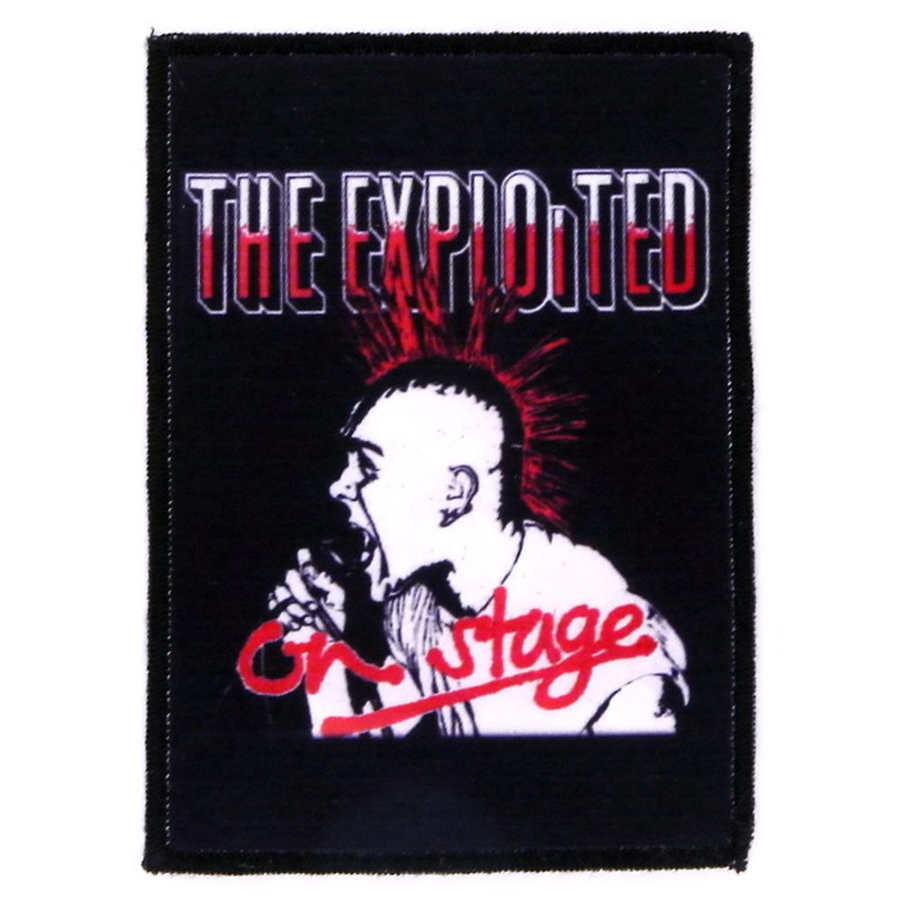 Нашивка The Exploited On Stage (695)