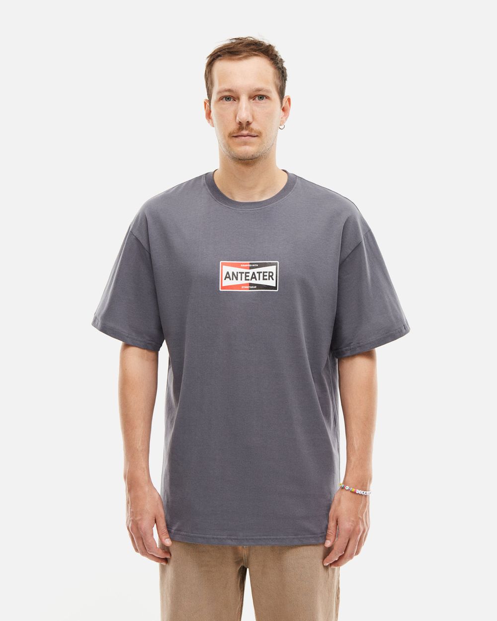 Футболка Anteater 358 Text темно-серая
