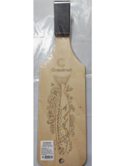 Доска разделочная с прищепкой для рыбы 500х150х60