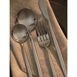 Набор столовых приборов Globe, серебристые, 16 пред.