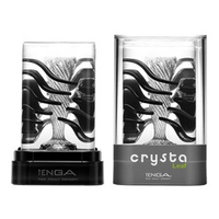 Прозрачный мастурбатор 9см Tenga Crysta Leaf CRY-001