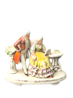 Статуэтка "Дама с кавалером читают письмо" Gräfenthal