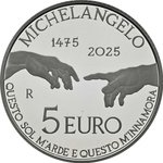 ИТАЛИЯ, 2025, 5 ЕВРО [СЕРЕБРО]
