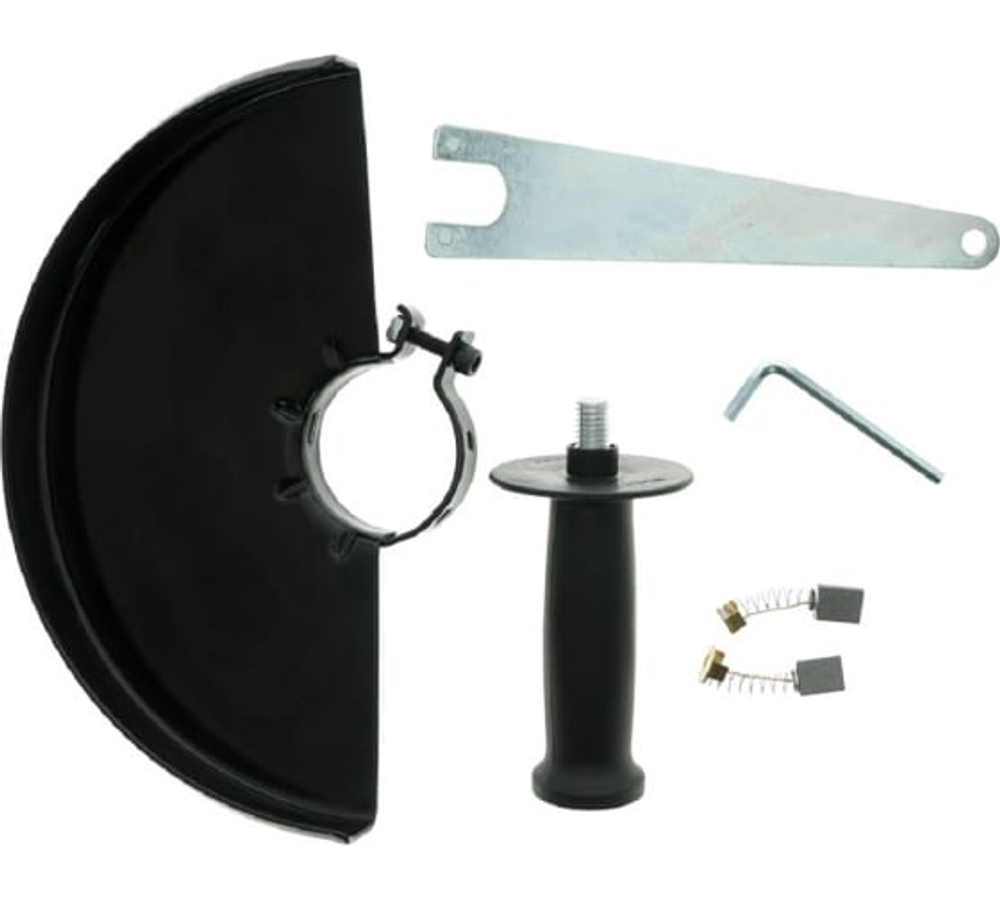 Машина углошлифовальная УШМ Энергомаш УШМ-230 230мм, 2500Вт, 6000об/мин, трехпоз. рук., плавн. пуск