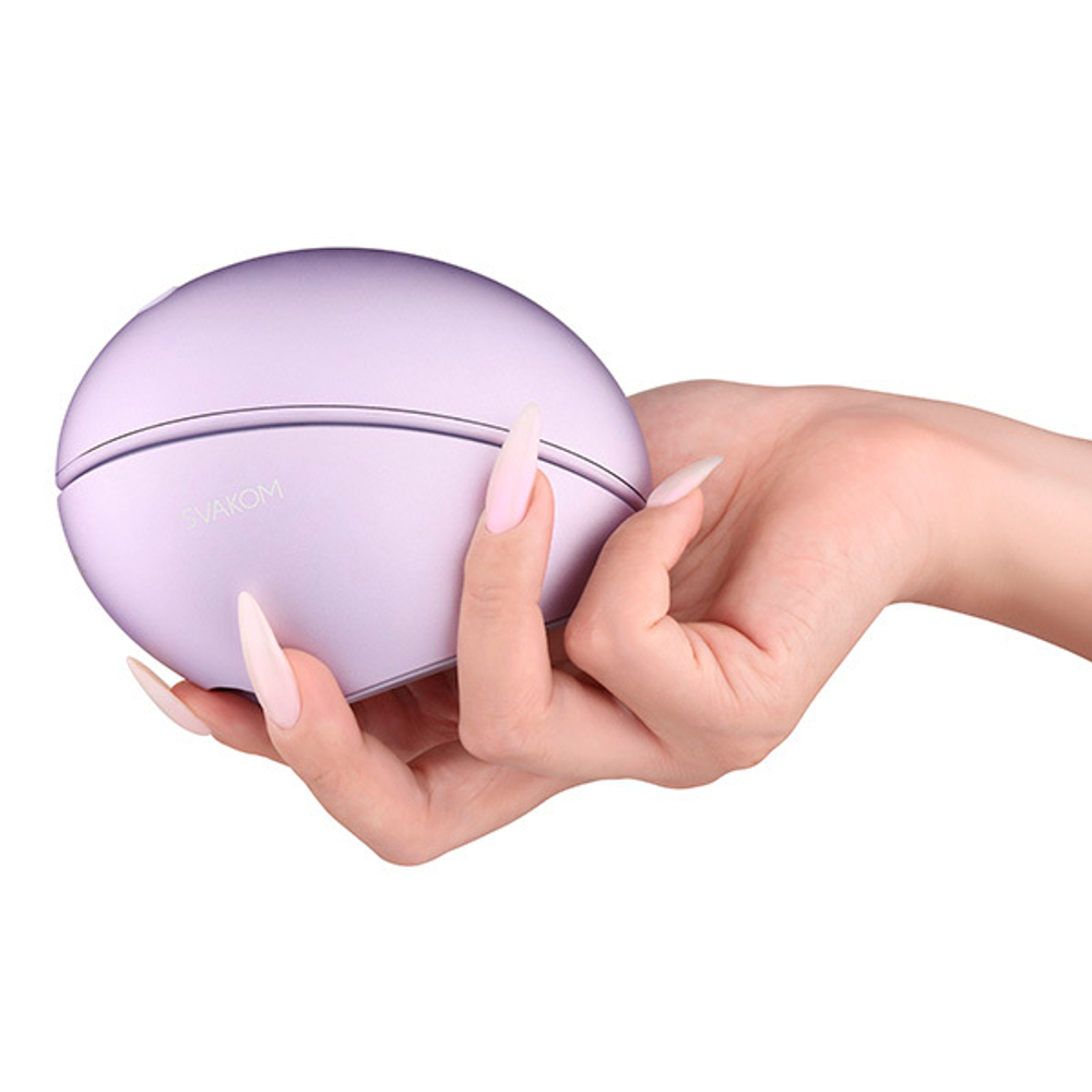 Сиреневый вакуум-волновой стимулятор с проекцией звёздного неба Svakom Pulse Galaxie Stimulator with Starlight Projector SA296A-ML