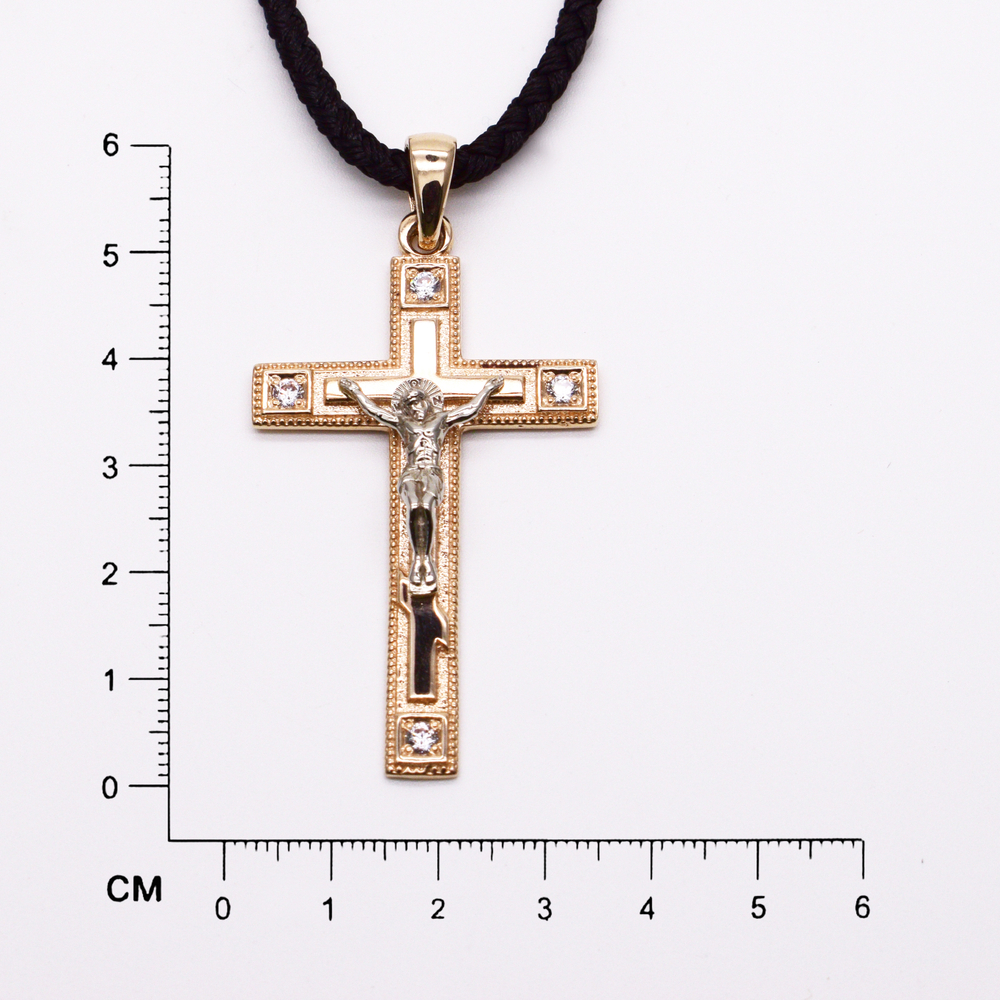 Крест с фианитами Signature Collection