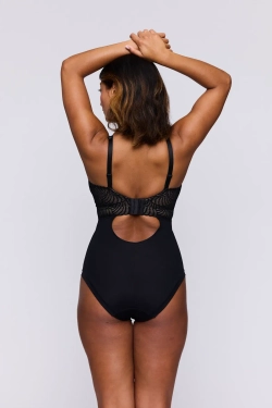PRIMADONNA Gallipoli Боди на косточках без подкладки, черный
