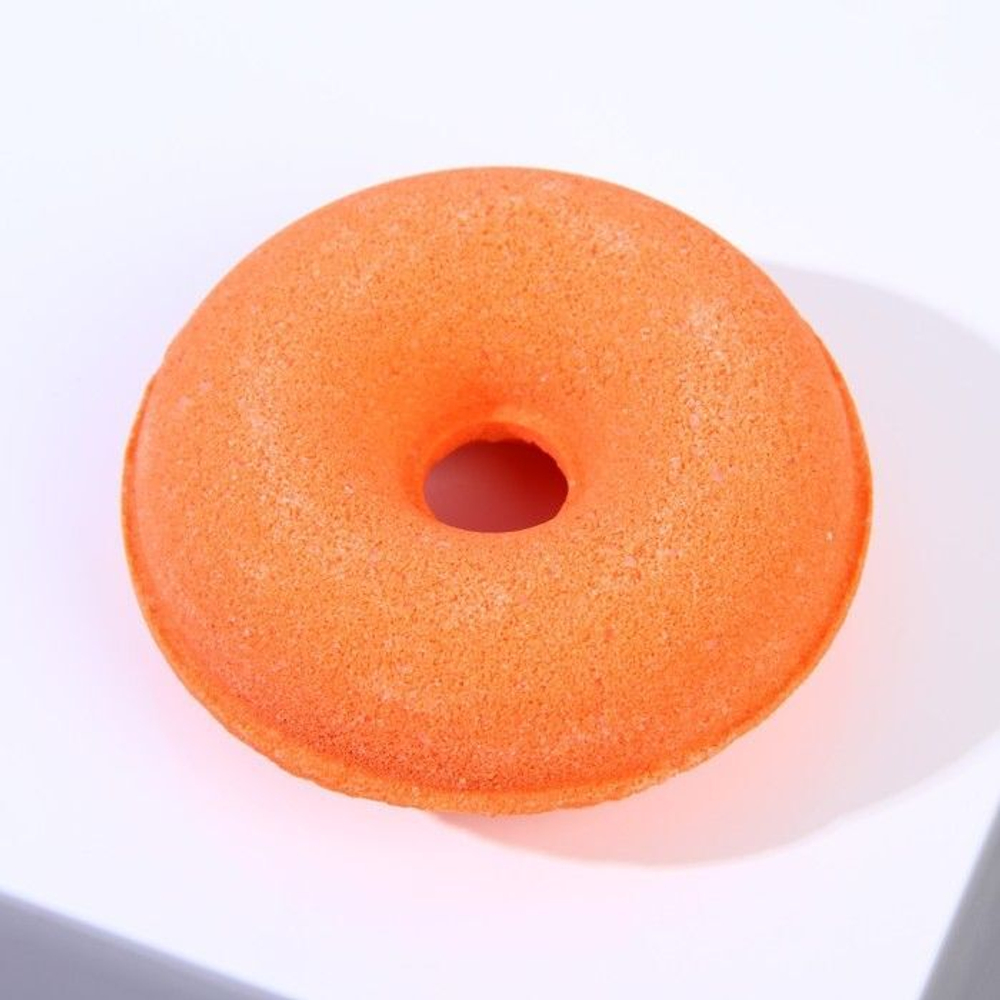 Бурлящий пончик «Когда у тебя БОМБИТ» с ароматом манго - 110 гр.