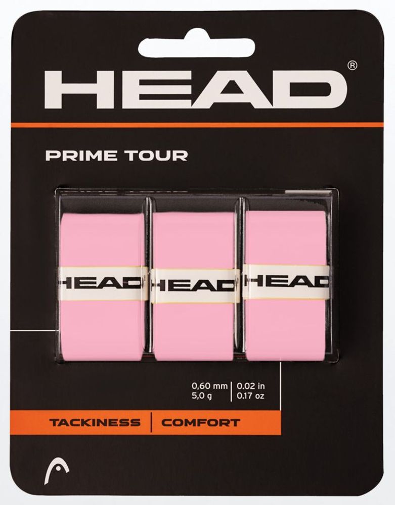 Теннисные намотки Head Prime Tour 3P - pink
