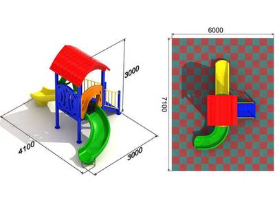 Детская игровая площадка «Фантазия»