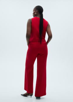 Костюмные брюки wideleg