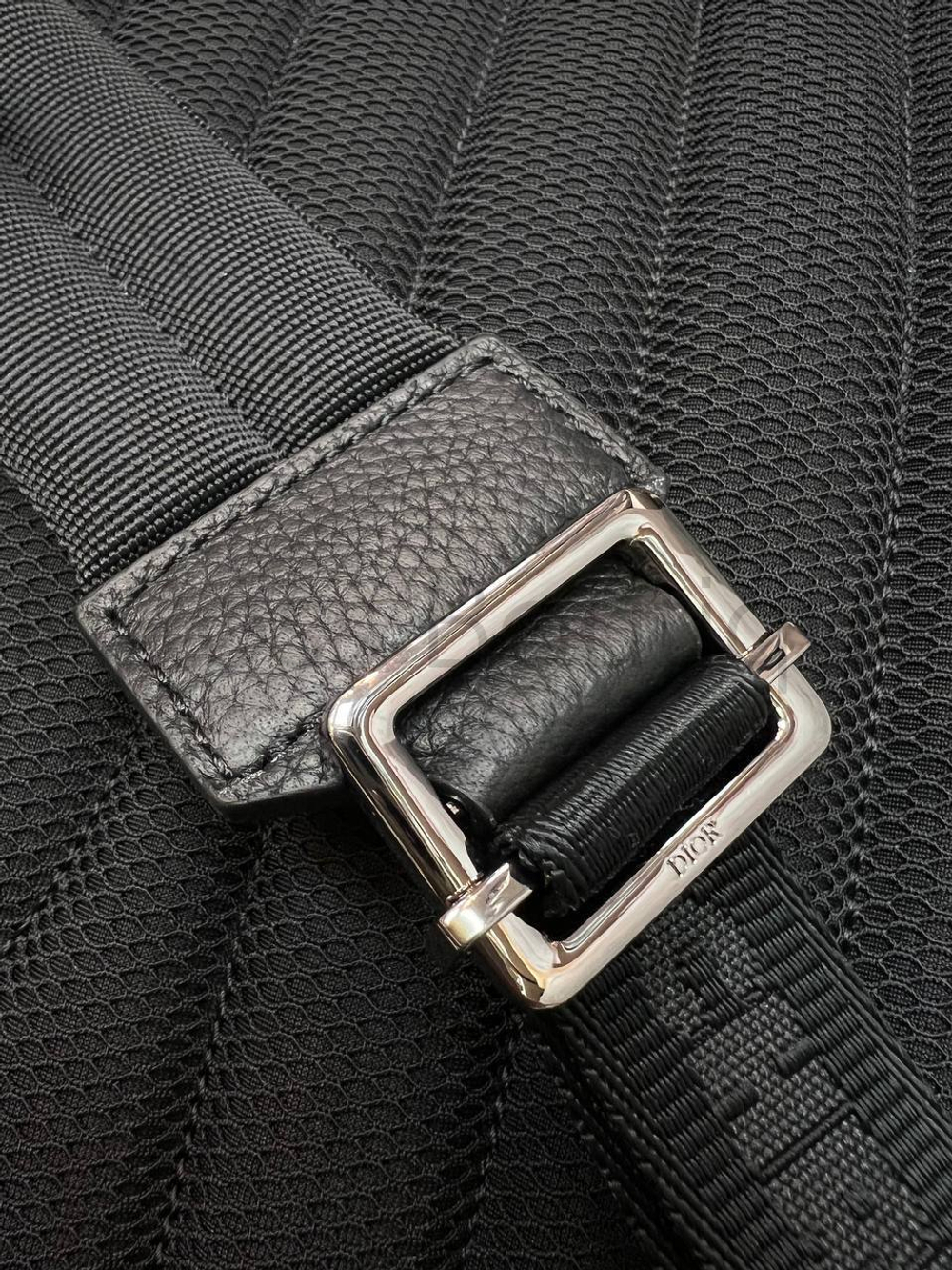 Черный рюкзак Rider Dior