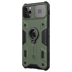 Противоударный чехол с кольцом и защитой камеры Nillkin CamShield Armor Case для iPhone 11 Pro Max