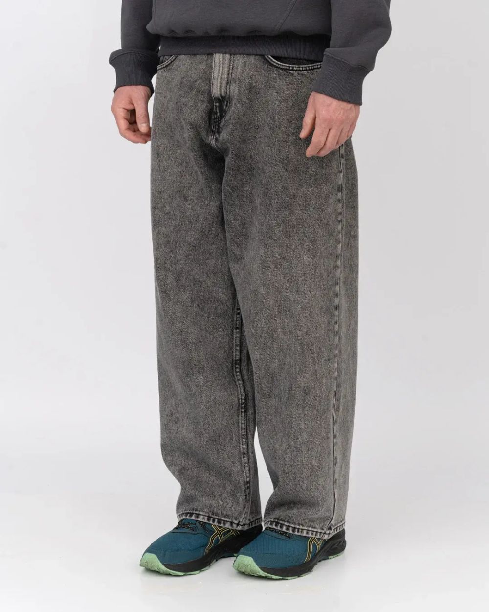 Джинсы Postaments Lucky серые