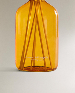 Zara Home COCONUT & PINEAPPLE REED DIFFUSERS — ароматический диффузор с тростниковыми палочками, Кокос и Ананас, 200 мл