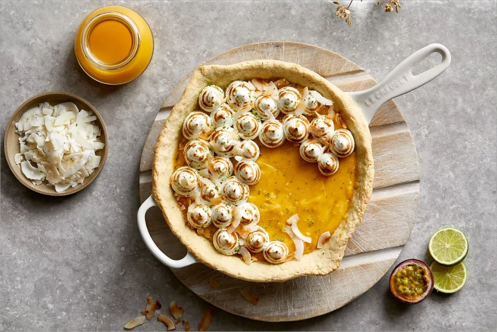 Le Creuset Сковорода чугунная 23 см, вишня