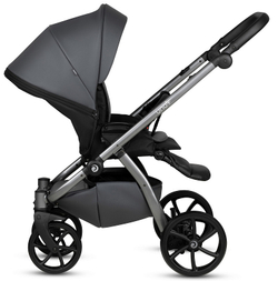 Детская коляска Tutis Uno 5 Plus Leather collection 3 в 1 1402166 Licorice
