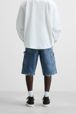 Шорты baggy fit с карманом
