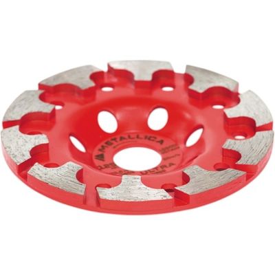 Чашка алмазная сегментная Tau-тип METALLICA Ultra 125x22,2 мм, по бетону   900826