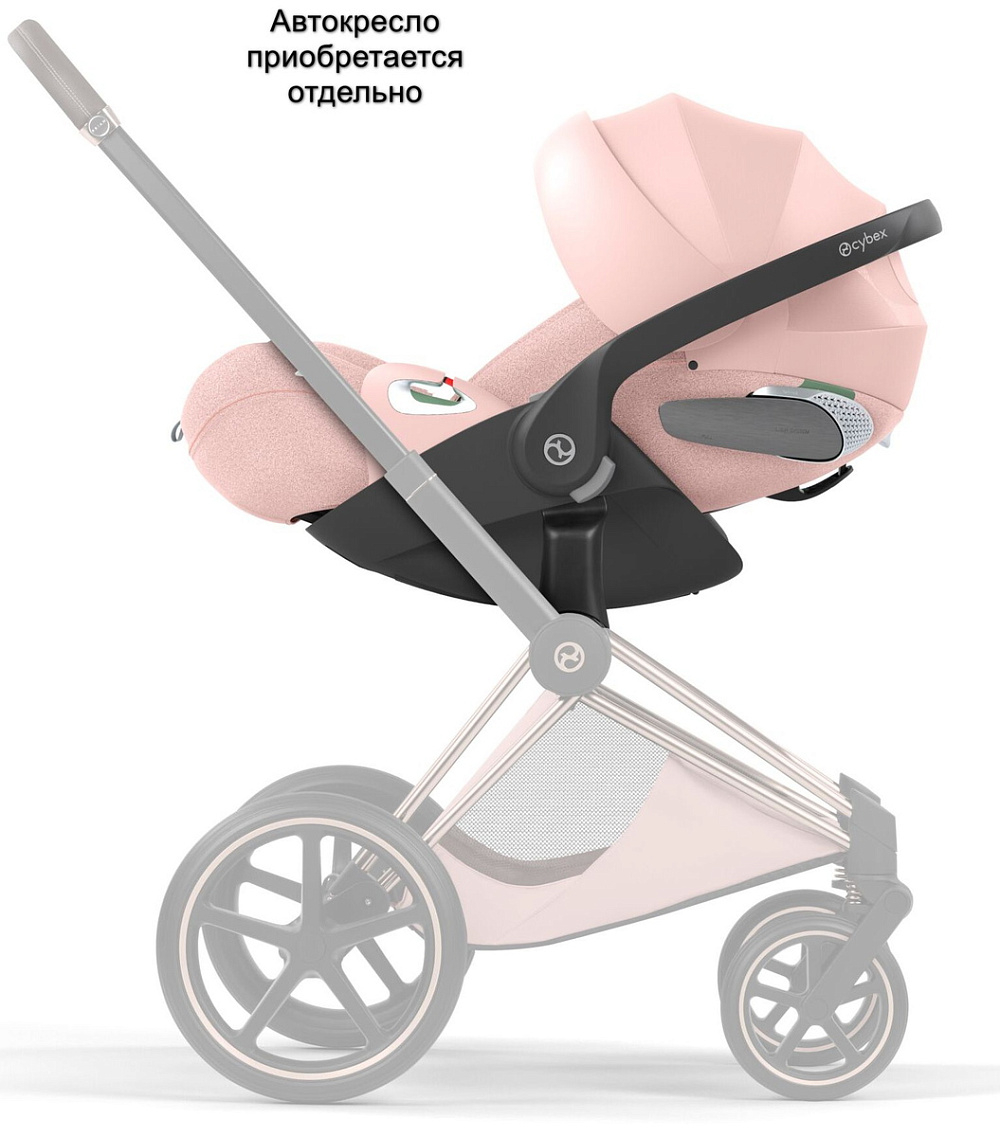 Коляска Cybex Priam V Rosegold Style Collection 2 в 1 Peach Pink