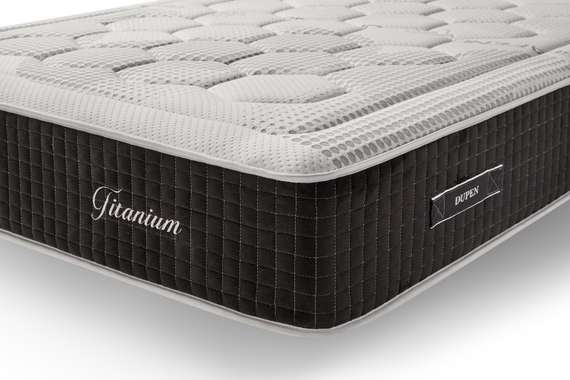 Ортопедический матрас Titanium 160х200 см, средняя жесткость