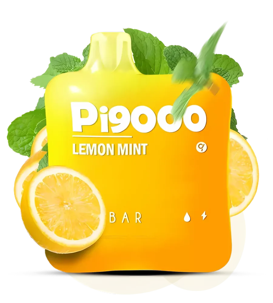 Elf Bar Pi9000 - Lemon Mint (nic 5%)