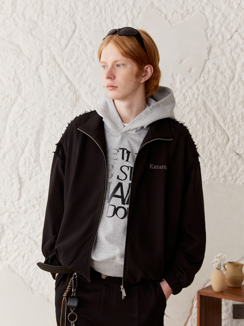 Куртка KREATE "Punk" Raw Edges Zip-Jacket