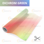 Дихроичная пленка DICHROM GREEN ControlTek, на отрез (ширина рулона 1,38 м.)