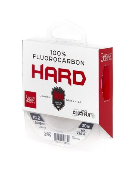 Леска LUCKY JOHN Fluorocarbon Hard 30 м – 0,185 мм