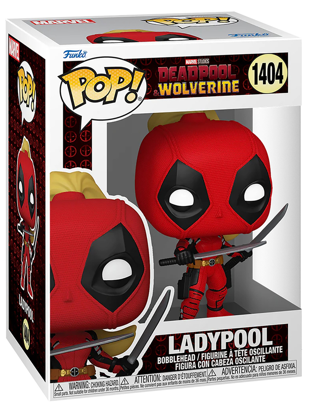Фигурка Funko POP! Bobble Marvel Deadpool 3 Ladypool (1404) 85074