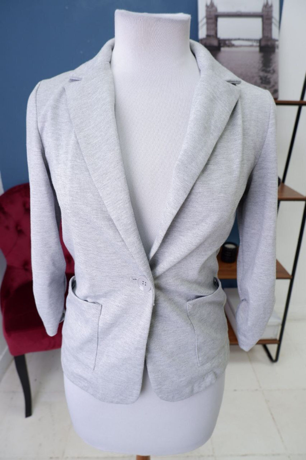 Жакет трикотажный 46 размер