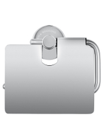 Держатель для туалетной бумаги с крышкой WONZON & WOGHAND EASY, Хром (WW-8126)