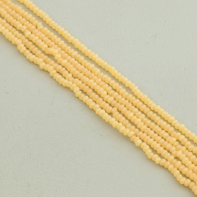 Нитка Чешский хрусталь 28 см. 2,5 мм. (Без замка)