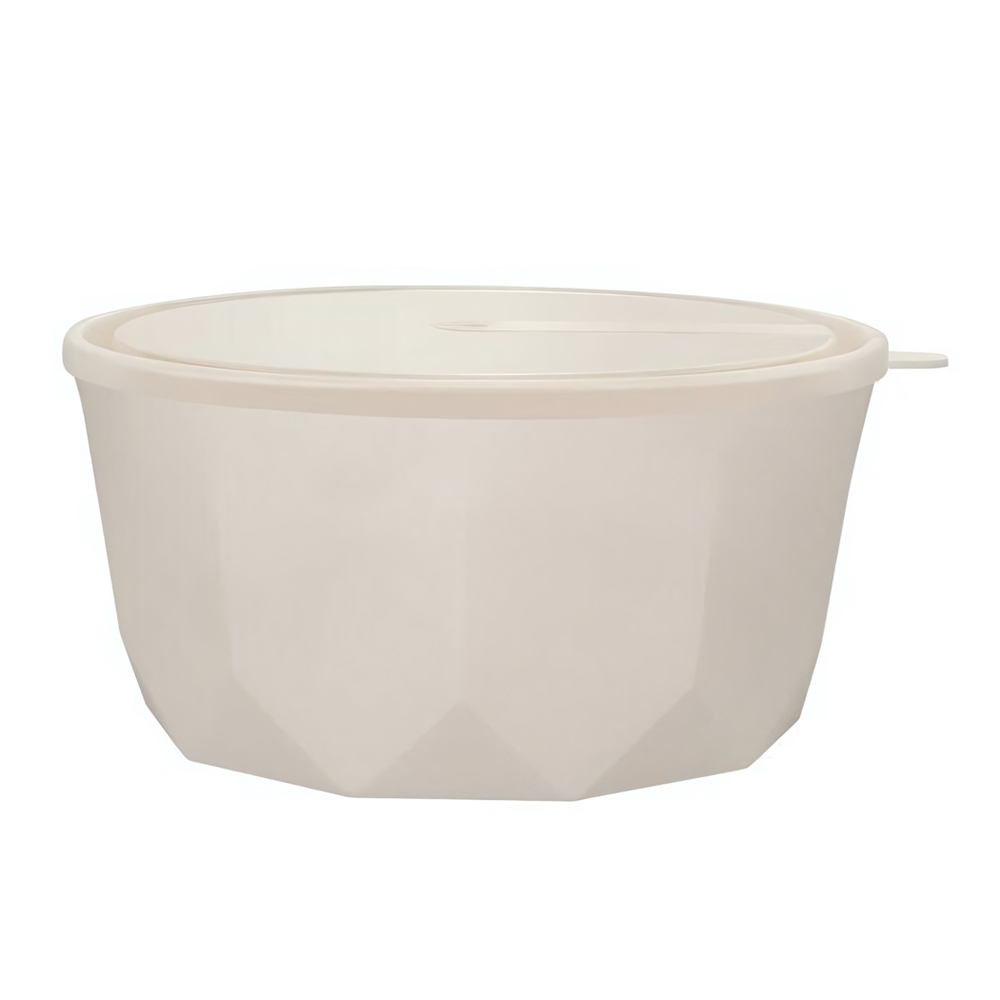 Салатник Plast Team STOCKHOLM с крышкой 1,7 л молочный туман