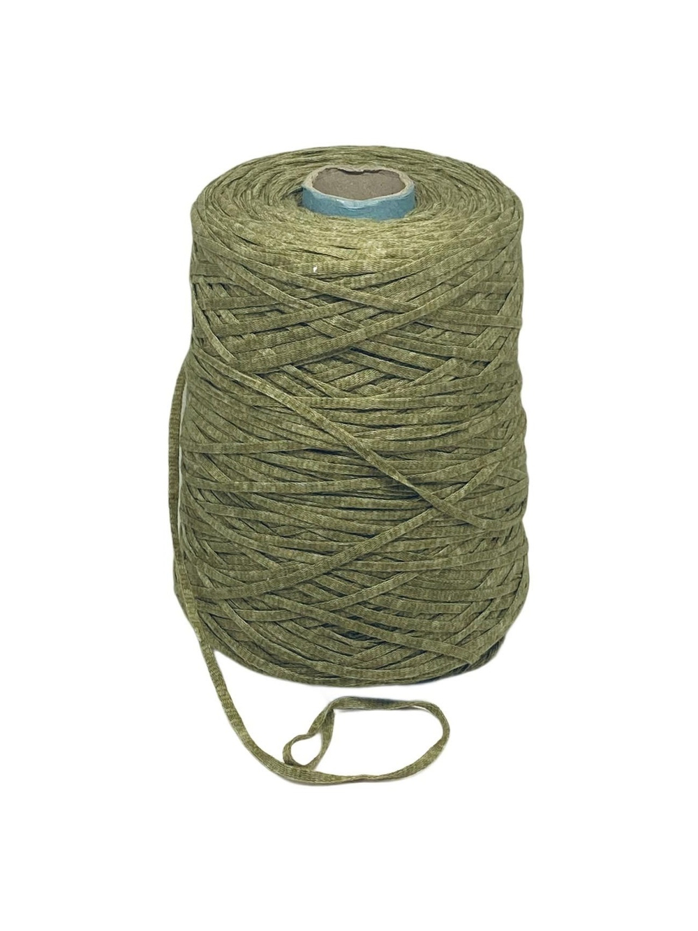 Пряжа для вязания на бобине 480 г (Италия)100% ленточный хлопок 100г-150м.