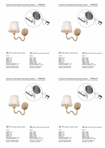 Бра Vitaluce V1848-8/1A