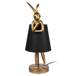 Настольная лампа It Loft Lapine Black 10315/A