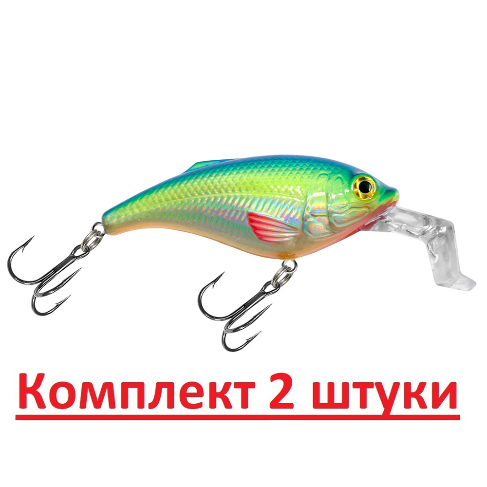 Воблер для рыбалки ТОЛСТЯК SR 66mm,