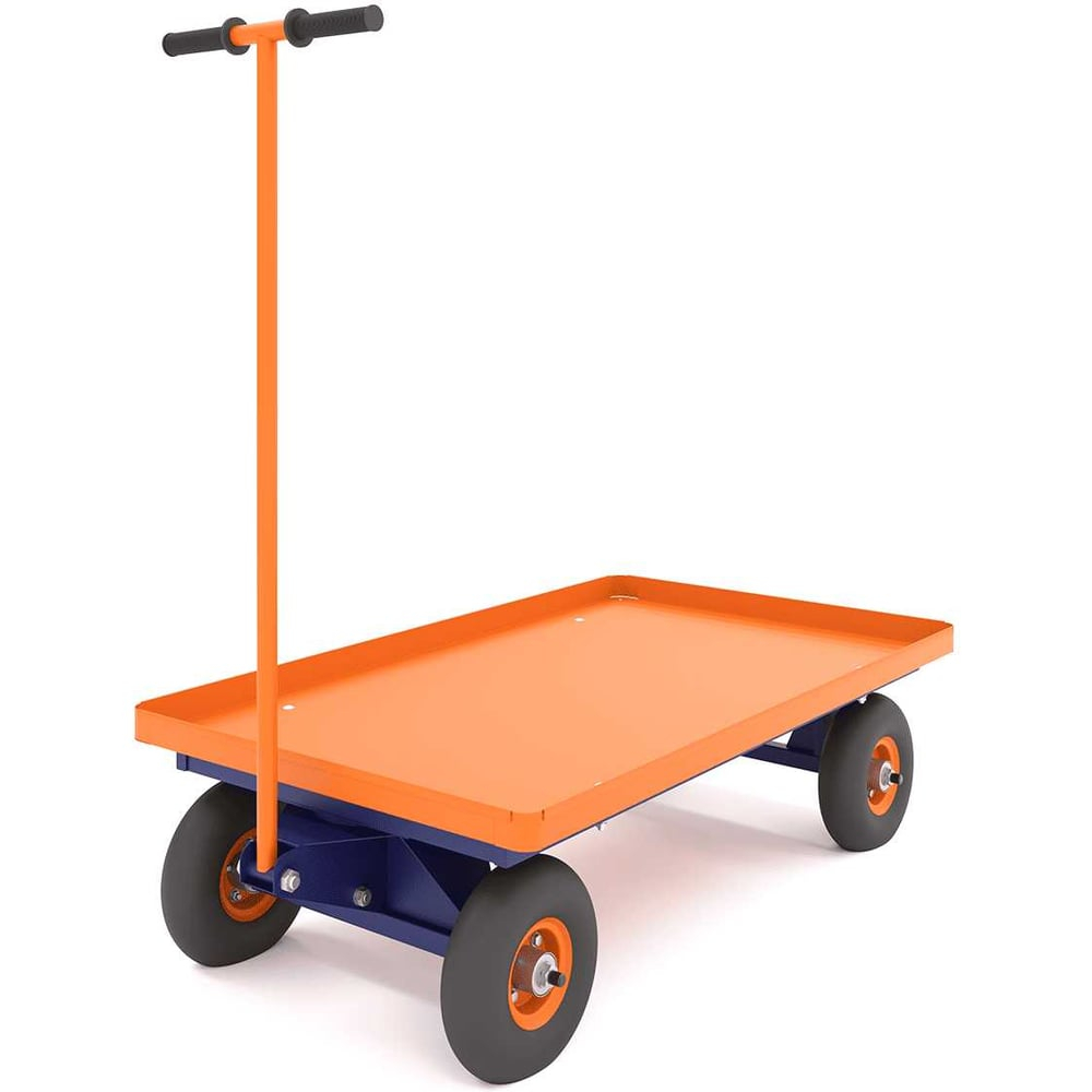 Тележка платформенная с поворотной осью 700x1200x50 Gigant ТППО-004