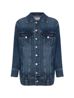 Джинсовая куртка синий