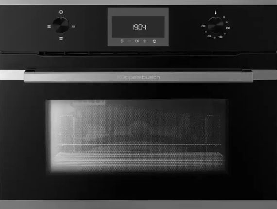 Встраиваемая микроволновая печь Kuppersbusch CM 6330.0 S3 Silver Chrome