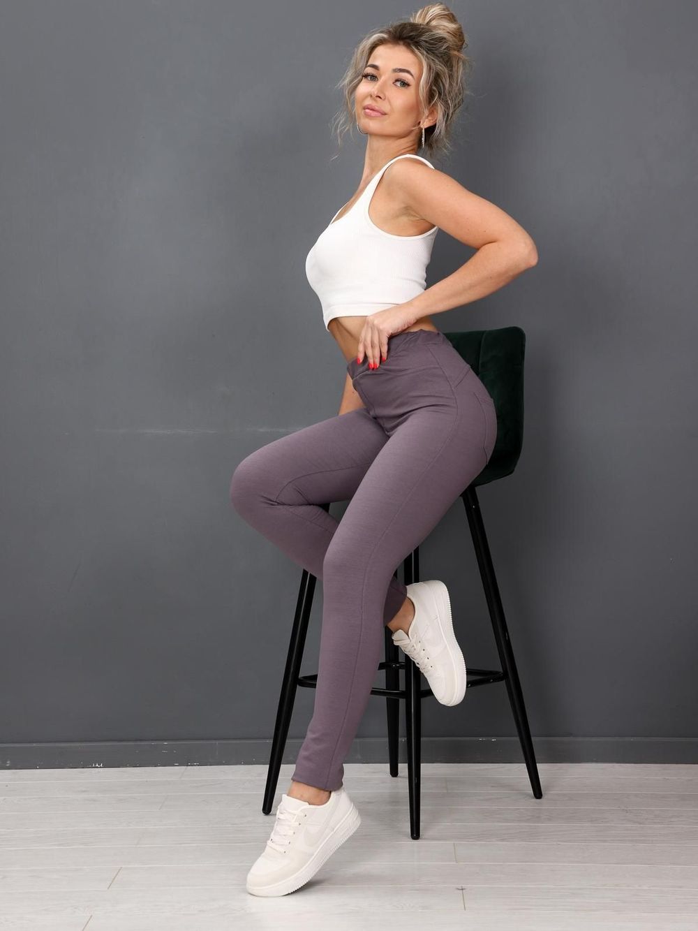 Стрела - брюки кофейно-серый Iv-capriz