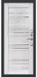 Входная дверь Дублин букле графит