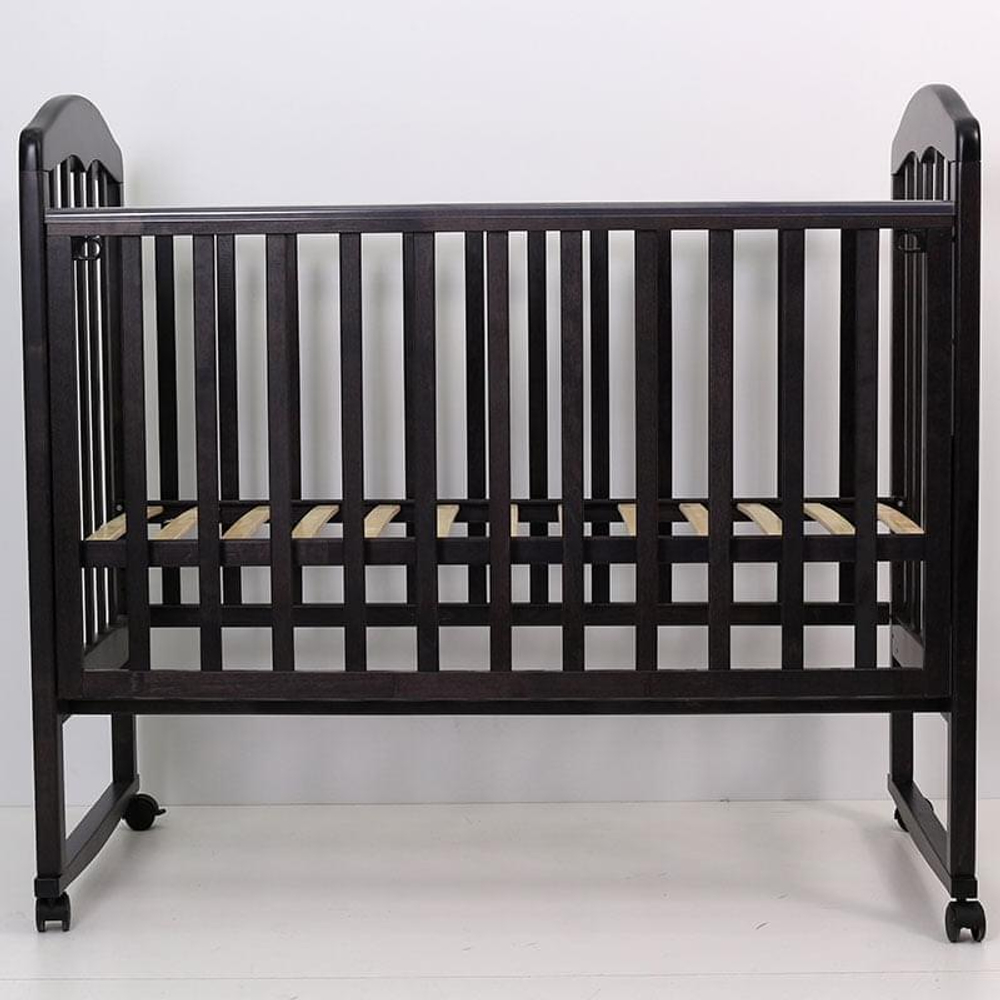 Кроватка детская Топотушки Сильвия 2 качалка, Венге