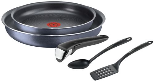 Набор посуды Tefal Ingenio Twinkle Grey 5 предмета 22/26 см 4180880